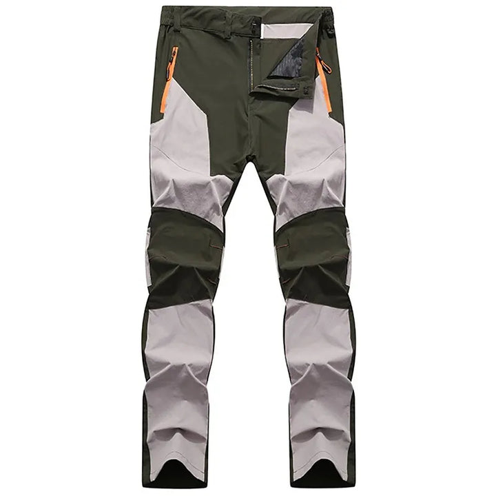 Moderne vanntette herrebukser. Slitesterke og pustende turbukser, perfekt for fjellturer og camping.