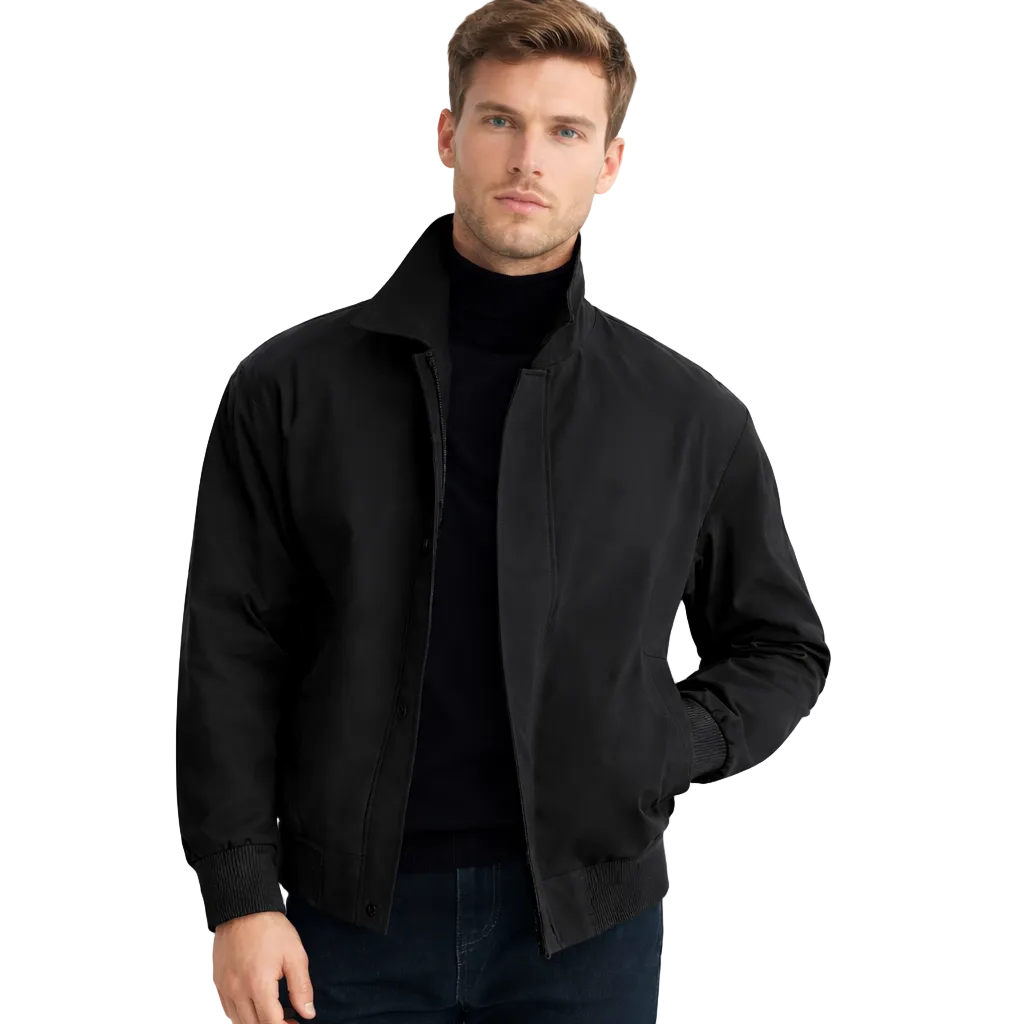 Maillard-stil herre bomberjakke for trendy hverdagsstil, perfekt som kort høstjakke for menn.