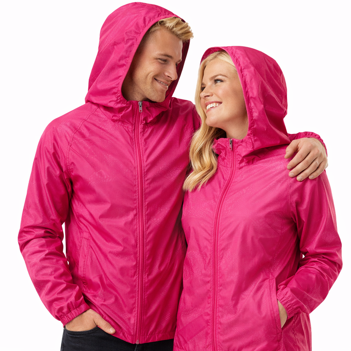 Sporty vanntett vindjakke unisex, beskytter mot vind og regn på eventyr.