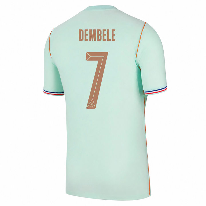 Frankrike hjemmedrakt 2026 for unisex, pustende fotballdrakt. Perfekt for sport og å heie på laget.