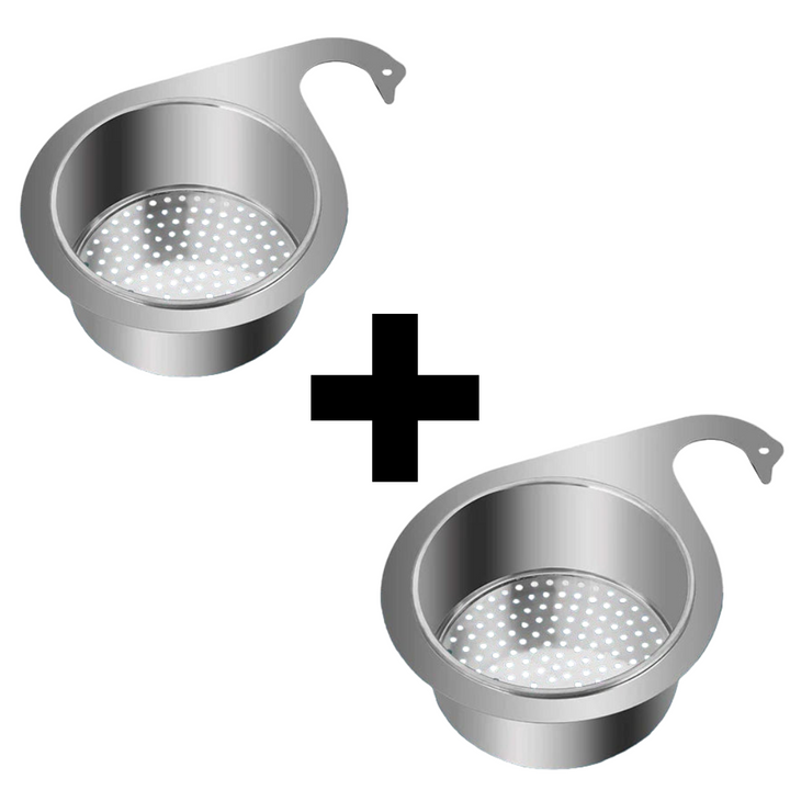 Funksjonelt og elegant Svane kumfilter i rustfritt stål; 1+1 GRATIS for din kjøkkenvask.