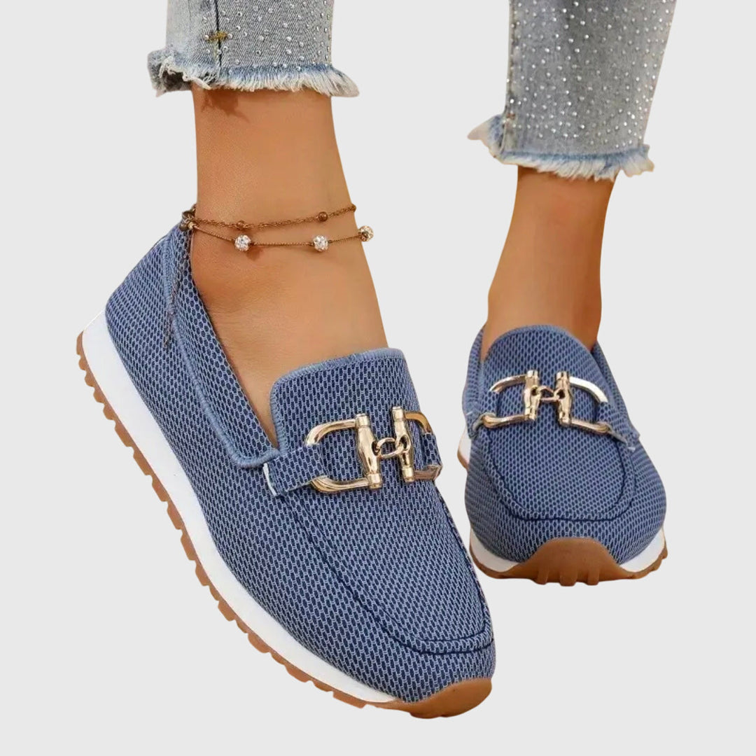 Stilige sommersko: Dame slip-on loafers for en elegant og lett vår- og sommerlook.