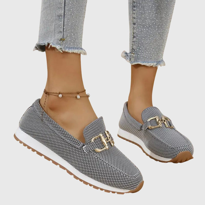 Allsidige dame loafers. Slip-on fritidssko som er komfortable og lette for hverdagsbruk.