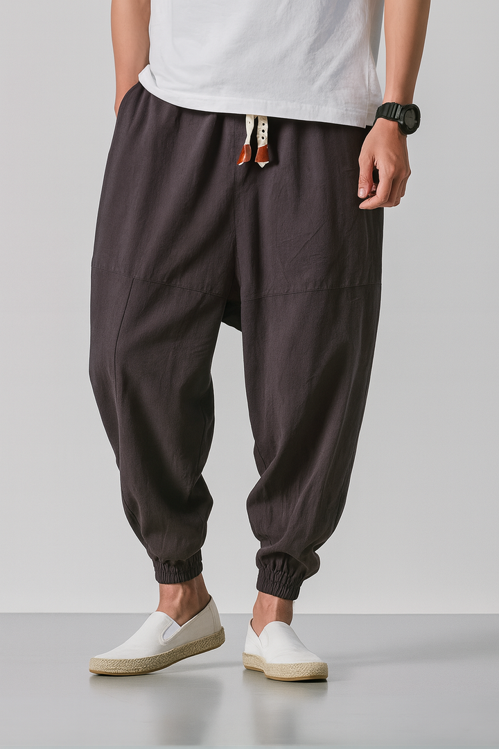 Unike herre harem bukser med avsmalnende stil, som kombinerer komfort med moderne design for en kul look.