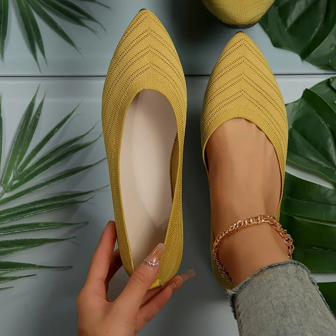 Chic dame loafers, elegante og komfortable slip-on sko som passer til alle anledninger.