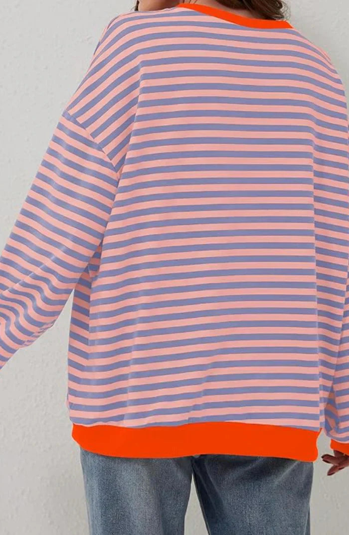 Myk og varm oversized kvinnegenser som kombinerer moderne stil med suveren komfort.