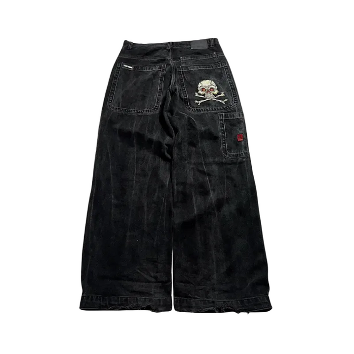 Baggy damejeans med høy midje for kvinner. Stilige, komfortable og trendy for en avslappet hverdagsmote.