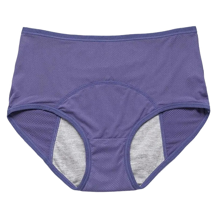 Dame menstruasjonsundertøy, komfortabelt og lekkasjesikkert for trygg beskyttelse gjennom dagen.
