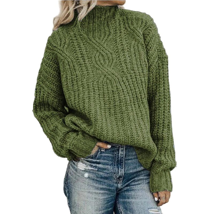 Elegant damegenser, stilren pullover perfekt for hverdag og kontor. Komfortabel og moderne kontorstil.