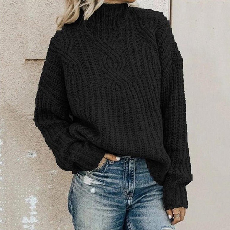 Komfortabel dame pullover i mykt stoff, ideell for fritid og avslappede dager. Trendy allværsgenser.