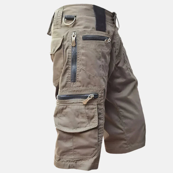 Menns allsidige cargo shorts for komfort og funksjonalitet. Perfekte for fritid, turer og hverdagsbruk med lommer.