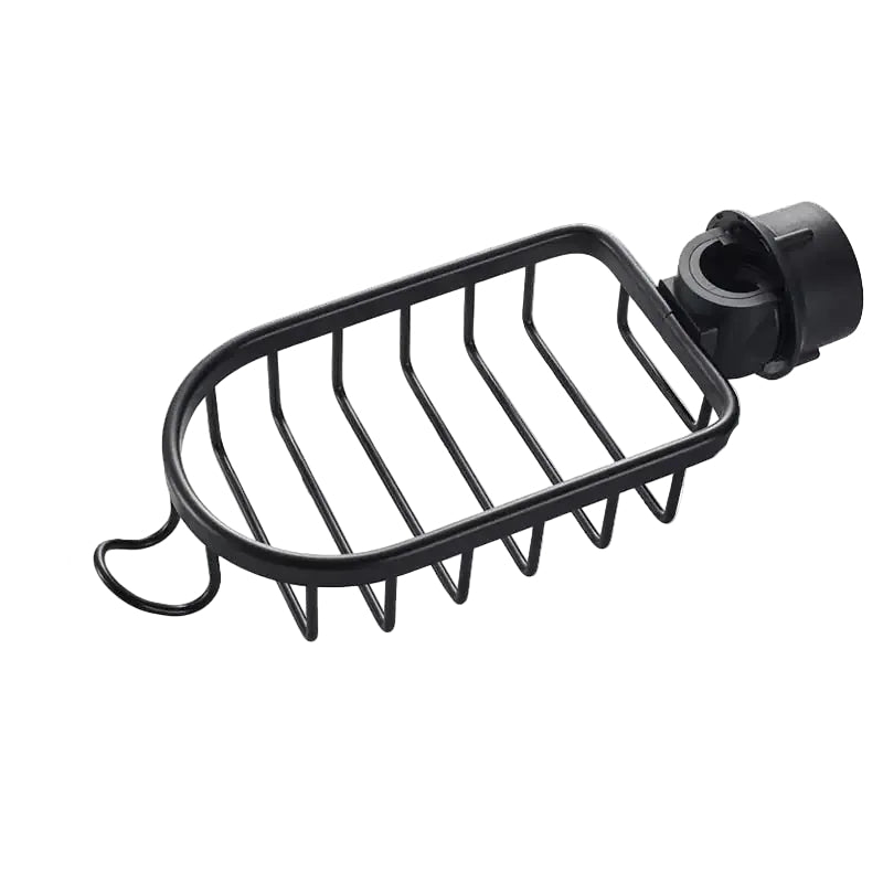 Kompakt dusjhylle for baderom. Minimalistisk design gir ryddig oppbevaring av sjampo og såpe.