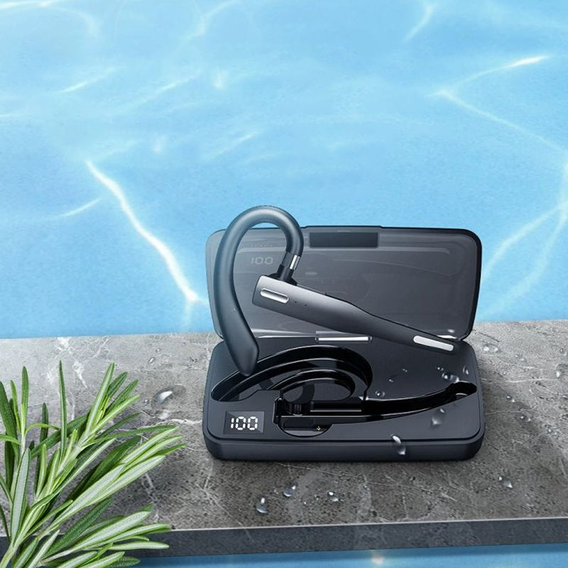 Moderne Bluetooth 5.0 ørepropper med aktiv støyreduksjon og lang batterilevetid, for optimal lyd.