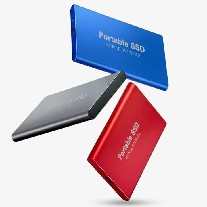 Ekstern SSD harddisk for omfattende digital lagring, rask dataoverføring og backup av viktige filer.
