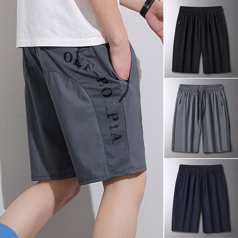 Sommershorts for menn, elastisk og komfortabel for aktivitet, trening og hverdagsbruk.