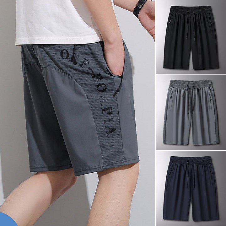 Sommershorts for menn, elastisk og komfortabel for aktivitet, trening og hverdagsbruk.