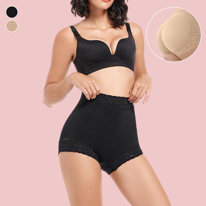 Komfortabel undertøy shapewear truse med rumpe-løft og sterk magekontroll for glattende effekt.