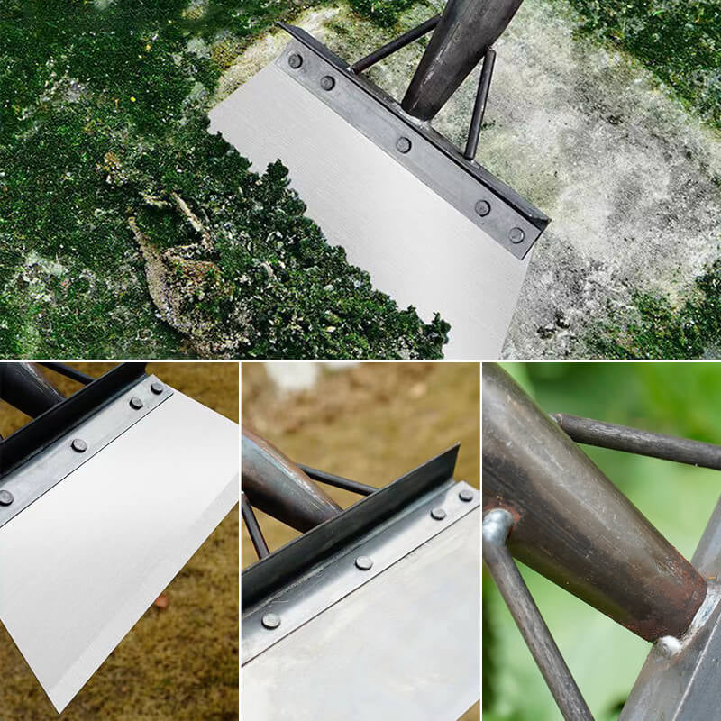 Praktisk rengjøringsspade for hjemmet, fjerner effektivt inngrodd smuss fra fliser, fuger og overflater.