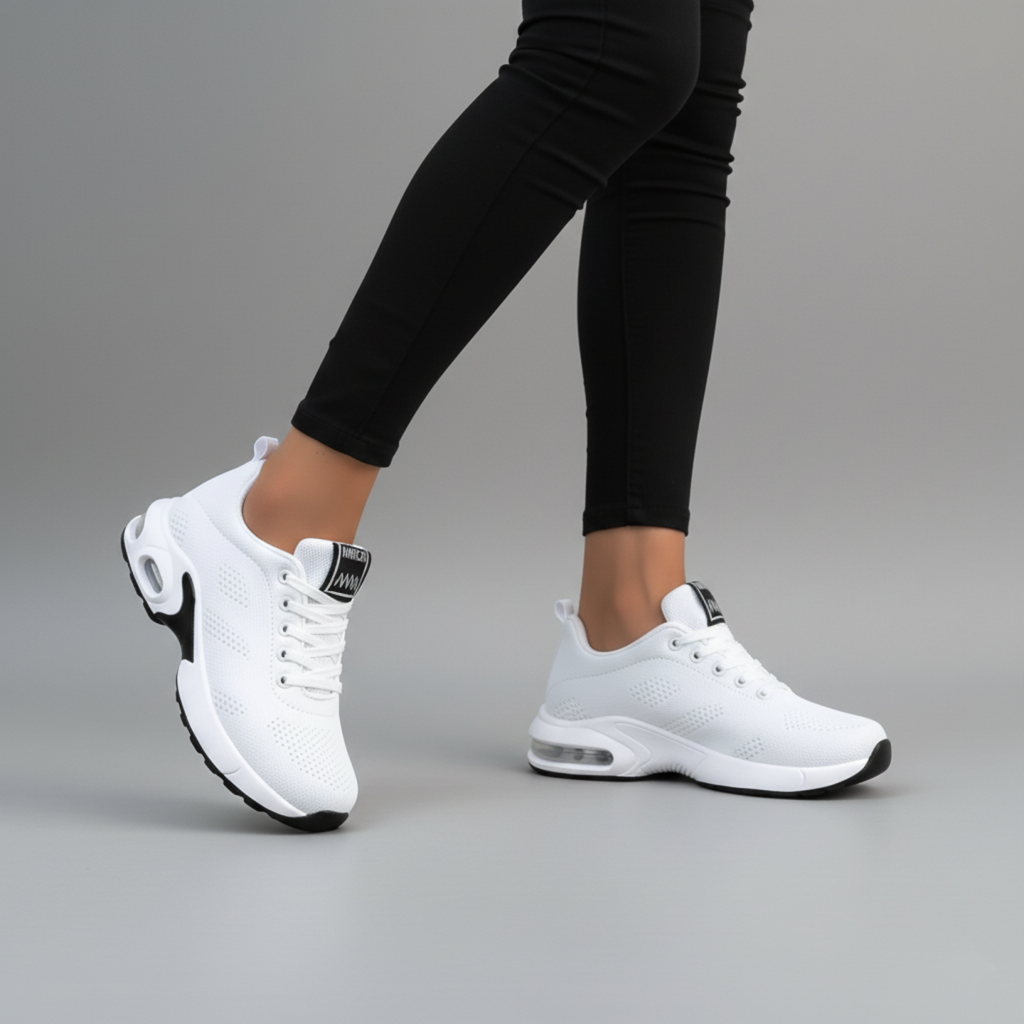 Kvinner ortopediske joggesko for optimal komfort og støtte. Ideelle for aktive dager.