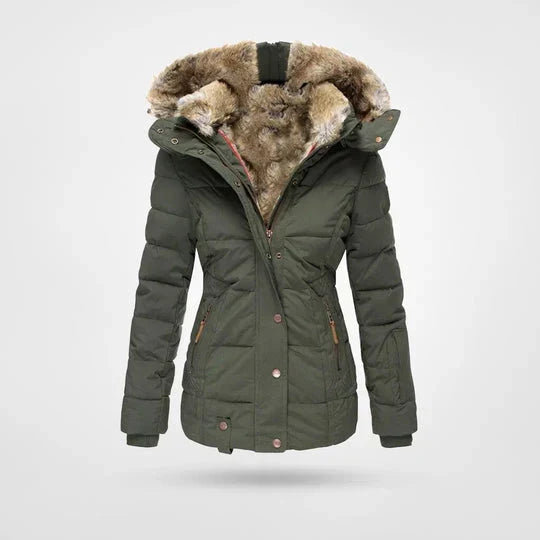 Unisex vanntett vinterjakke i polyester. Varm, stilfull og pustende jakke for utendørs fritidsbruk og snøbeskyttelse.