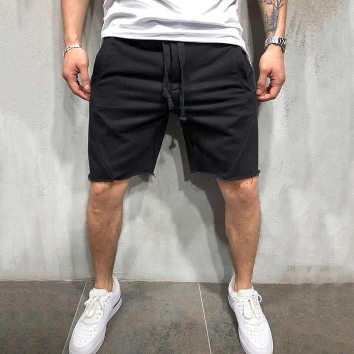 Myke og behagelige fritidsshorts for menn; perfekt for avslappede sommerdager.