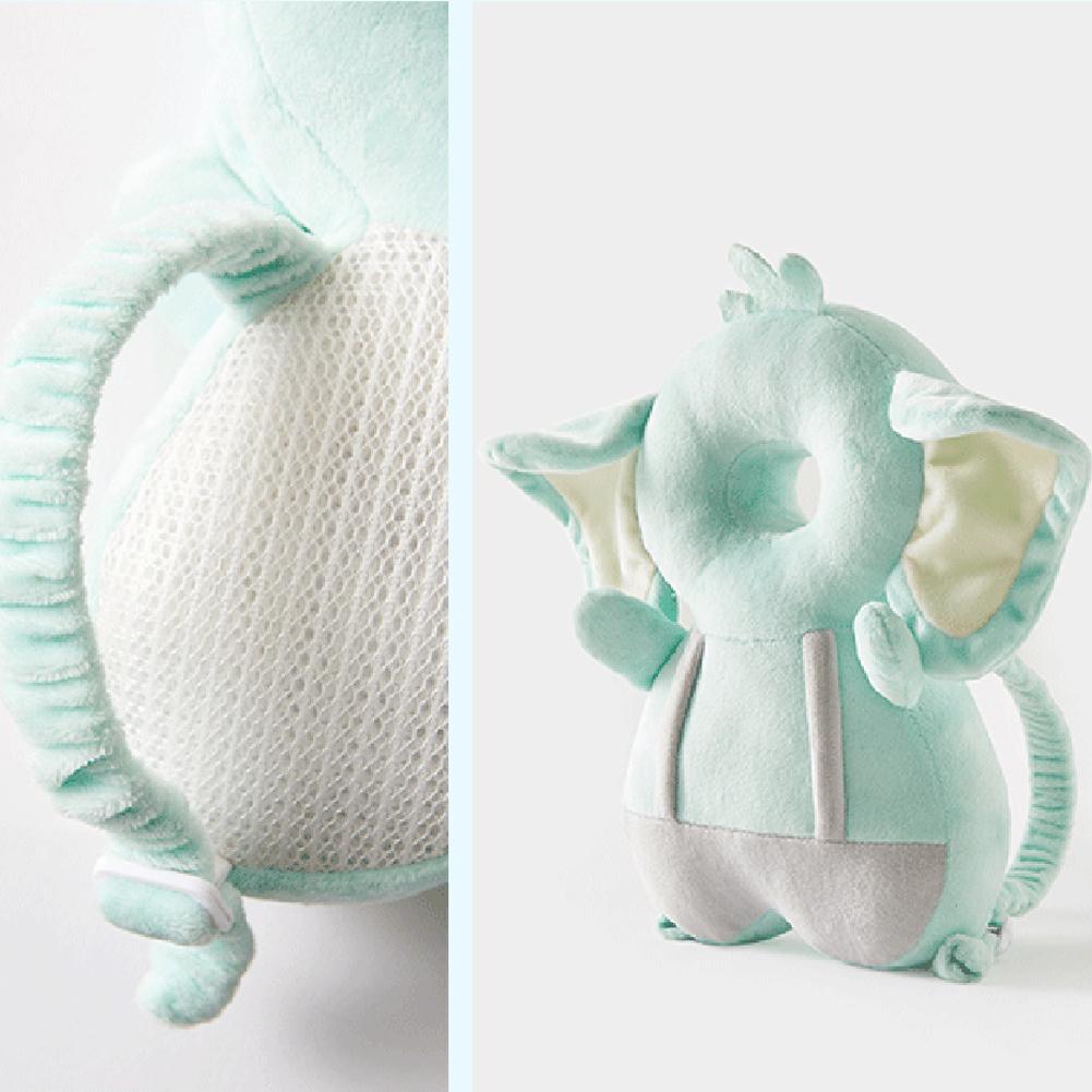 Ryggbeskyttelsespute for småbarn, komfortabelt design for trygg krabbing og gange innendørs.