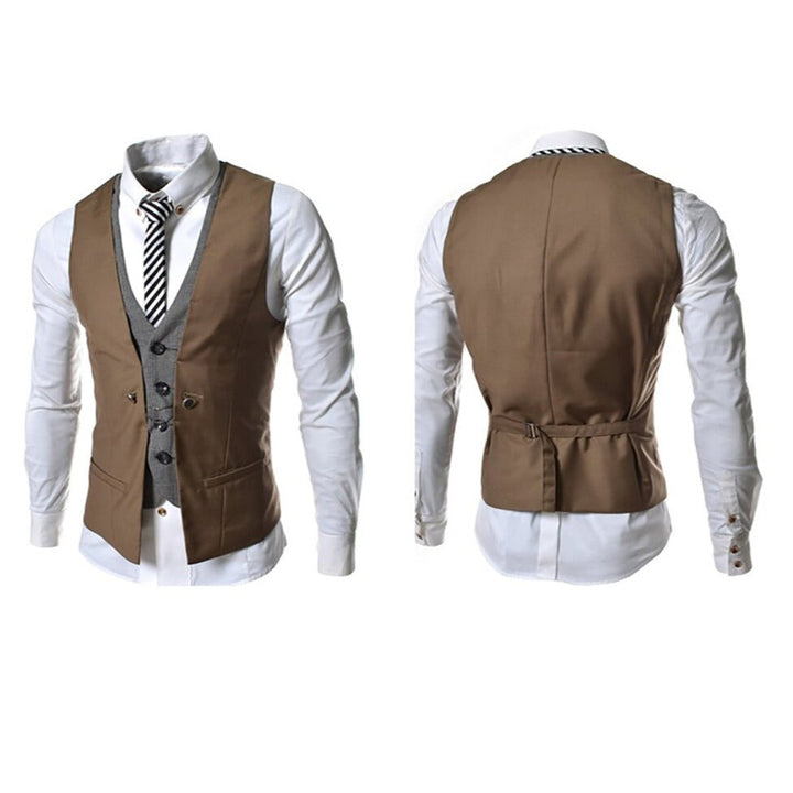 Stilfull slim fit dressvest. Allsidig for både hverdag, business og festlige anledninger.