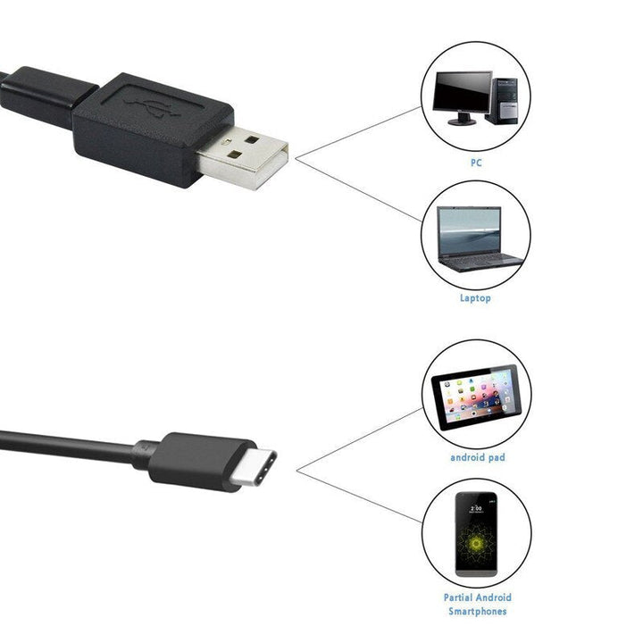 Praktisk endoskopinspeksjonskamera for detaljert visning. Perfekt gadget for feilsøking i hjemmet og kjøretøy.