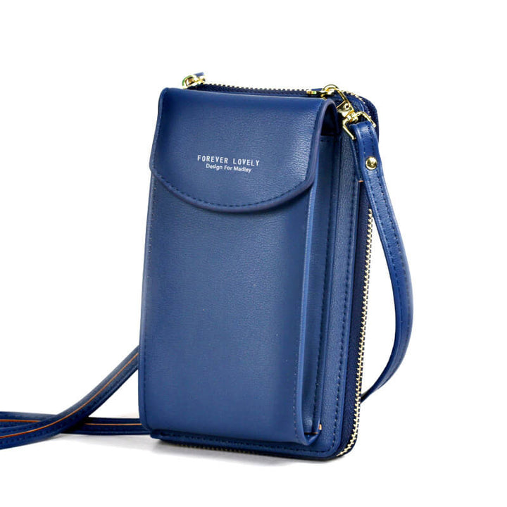 Dameveske i PU-skinn: En elegant, praktisk crossbody for din reise og hverdag.