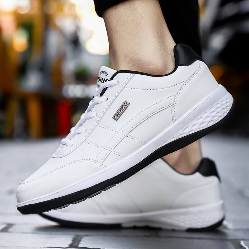 Komfortable herre sneakers med pustende design, anti-gli funksjon og optimal støtdemping.
