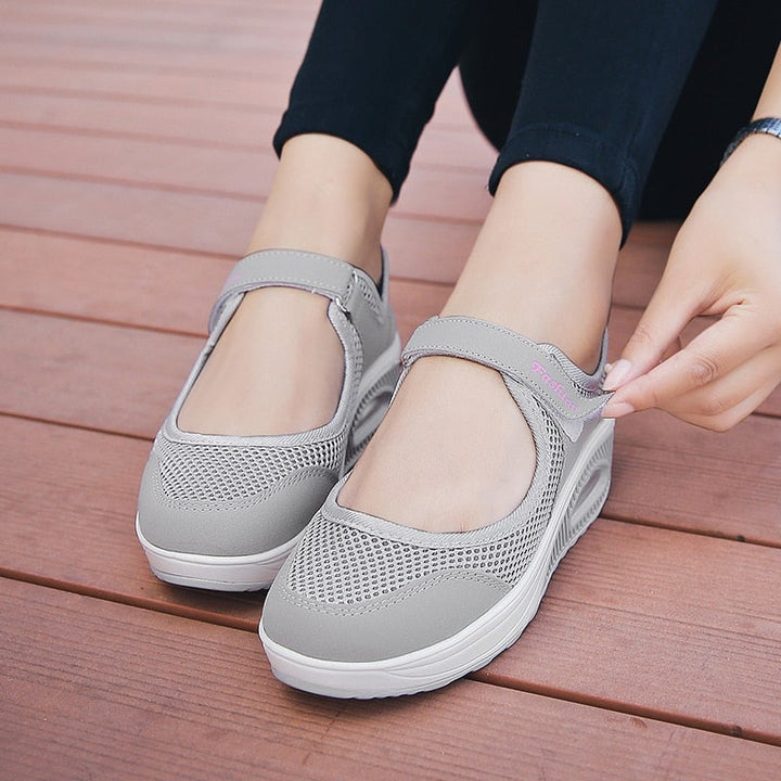 Moderne pustende sneakers til kvinner, optimal komfort hele dagen.