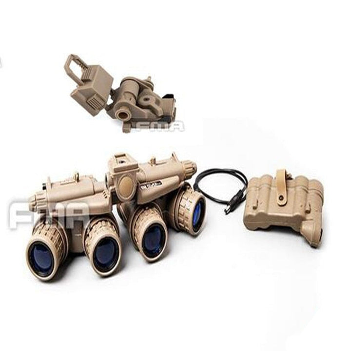 Taktisk GPNVG 18 dummy modell nattsynsbriller. Ideell for airsoft, militær simulering og cosplay utrustning.