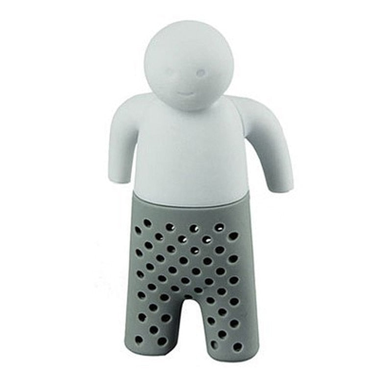 Mr. Teinfuser, den ideelle silikon tebryggeren for løsbladste, perfekt for enhver teelsker.