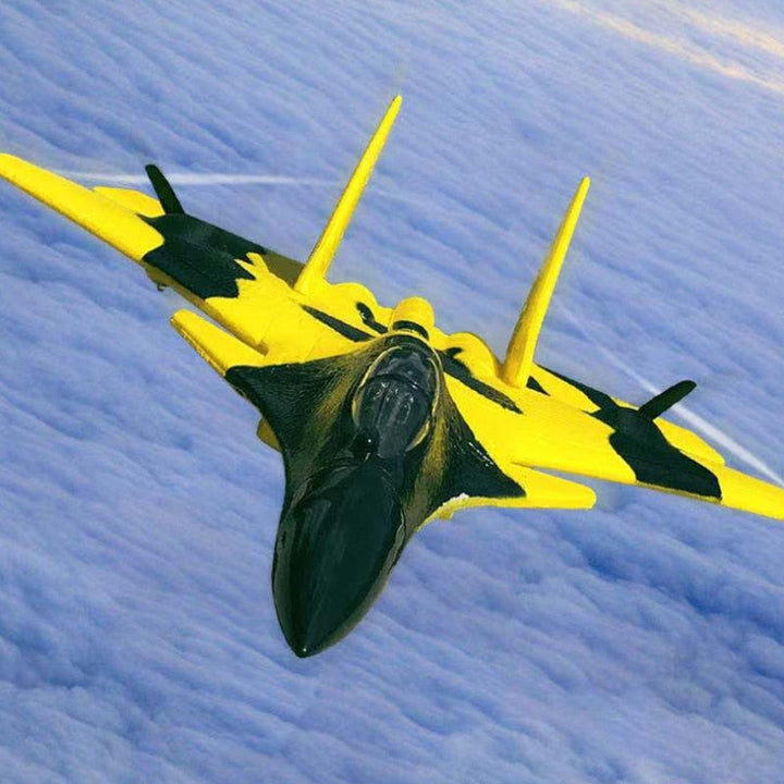 Fjernstyrt glider jagerfly for barn i luften. Robust og stabil EPP, perfekt for utendørs lek for nybegynnere.