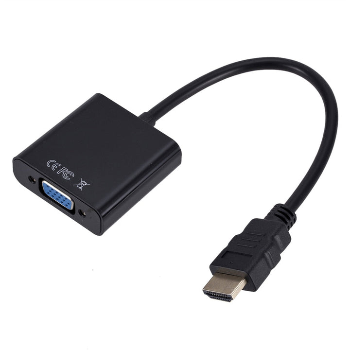 Fleksibel HDMI-VGA-konverter som gjør det enkelt å gjenbruke VGA-skjermer og projektorer med moderne HDMI-kilder.