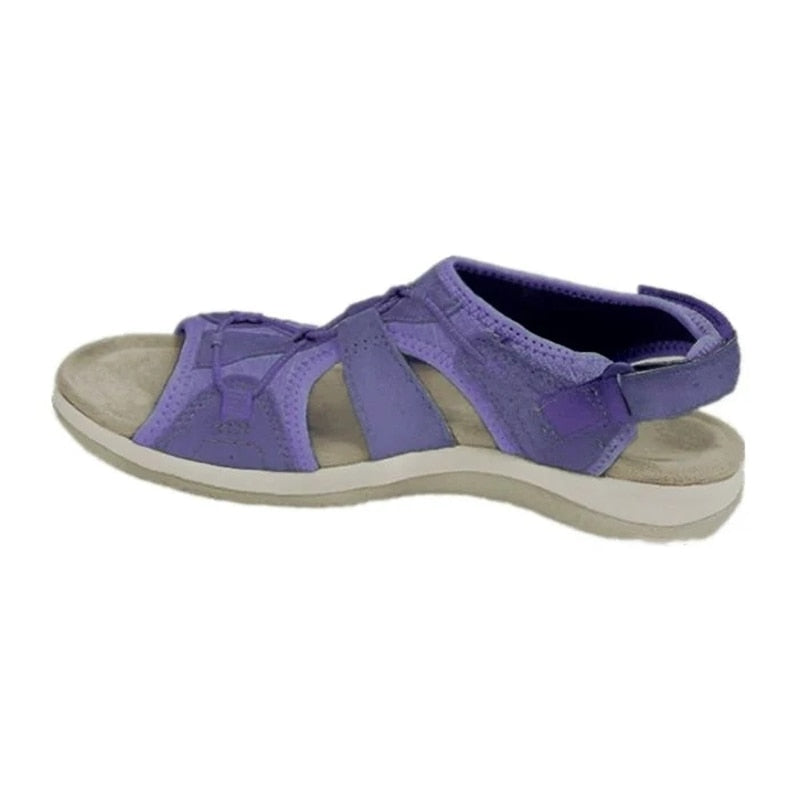 Hverdags sandaler for dame. Ergonomisk design for støtdemping og langvarig komfort.