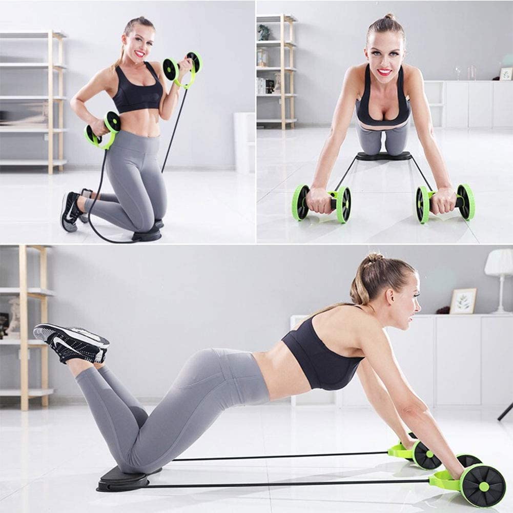 Ab Roller med solide håndtak for trygg og effektiv styrketrening og muskelbygging.