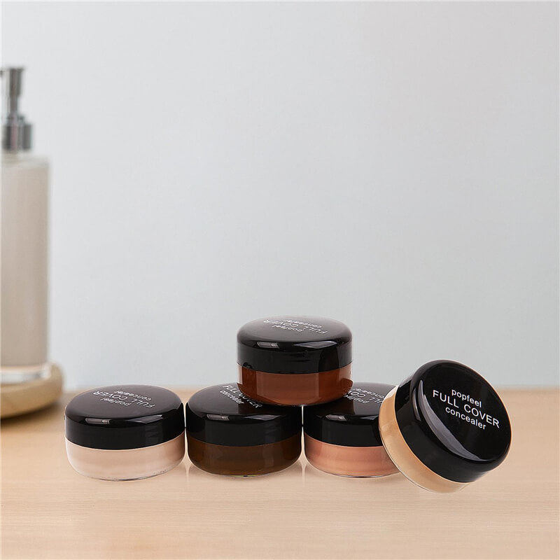 Fuktighetsgivende concealer for ansiktet, skjuler skjønnhetsfeil med langvarig dekke.