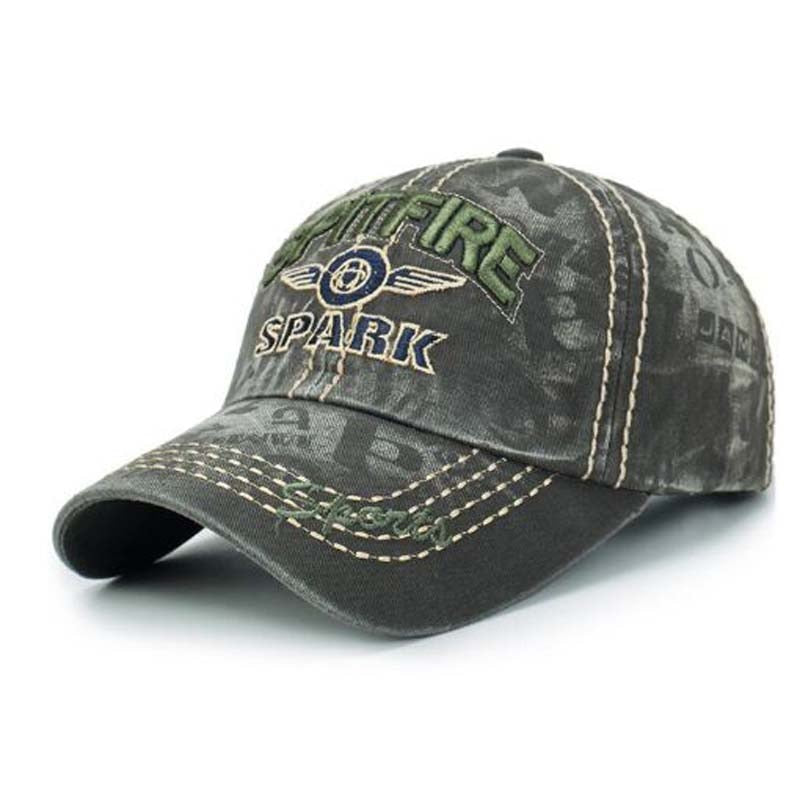 Justerbar herre baseballcaps for solbeskyttelse, komfortabel for fritidsbruk. Stilrent tilbehør.