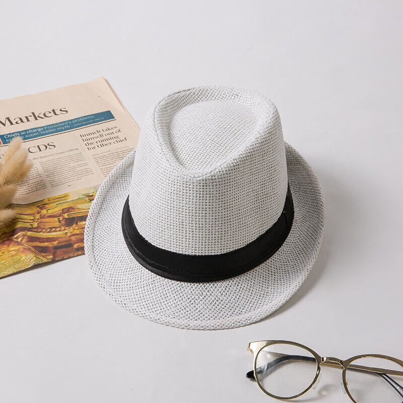 Perfekt sommerhatt: unisex panamahatt for sol, stil og komfort.
