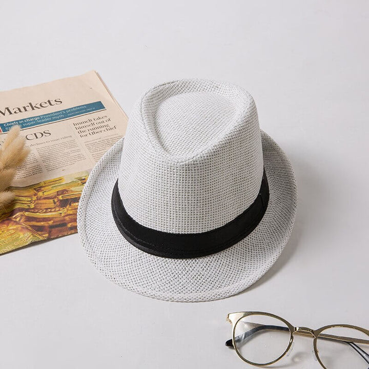 Perfekt sommerhatt: unisex panamahatt for sol, stil og komfort.