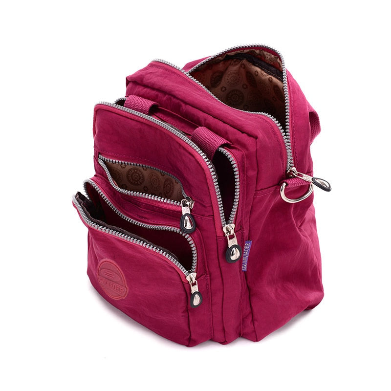 Lett og multifunksjonell skulderveske for kvinner, perfekt for eventyr.