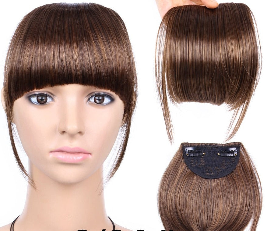 Elegant clip-on pannelugg, perfekt for kvinner som ønsker frisyreendring.