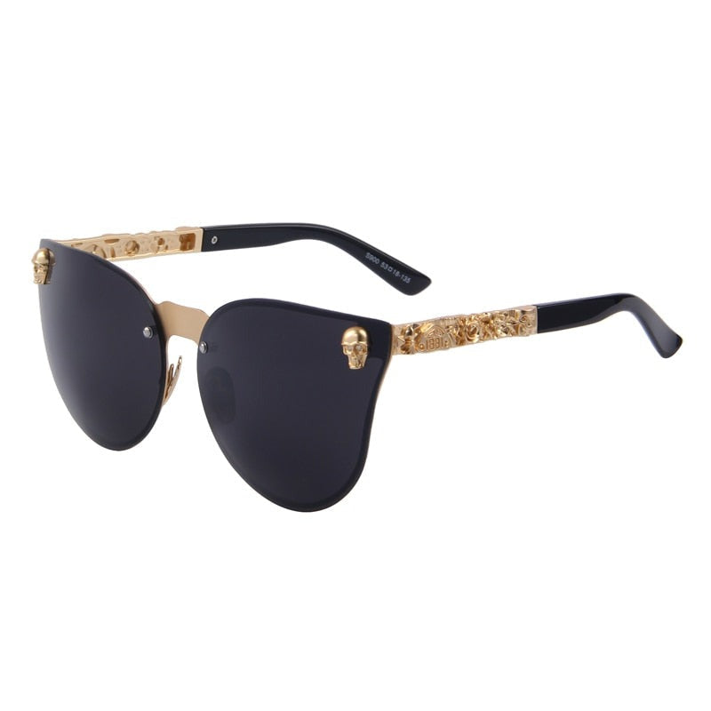 Cat Eye-solbriller for kvinner, elegant vintage stil og UV-beskyttelse.
