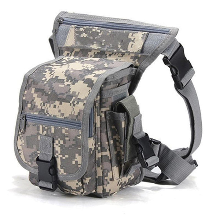 Robust herre benveske med MOLLE-fester. Perfekt for taktisk utstyr, camping og eventyr.