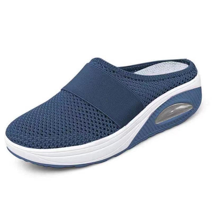 Ultimate komfort damesko med luftpute og ergonomisk design, lindrer fotsmerter.