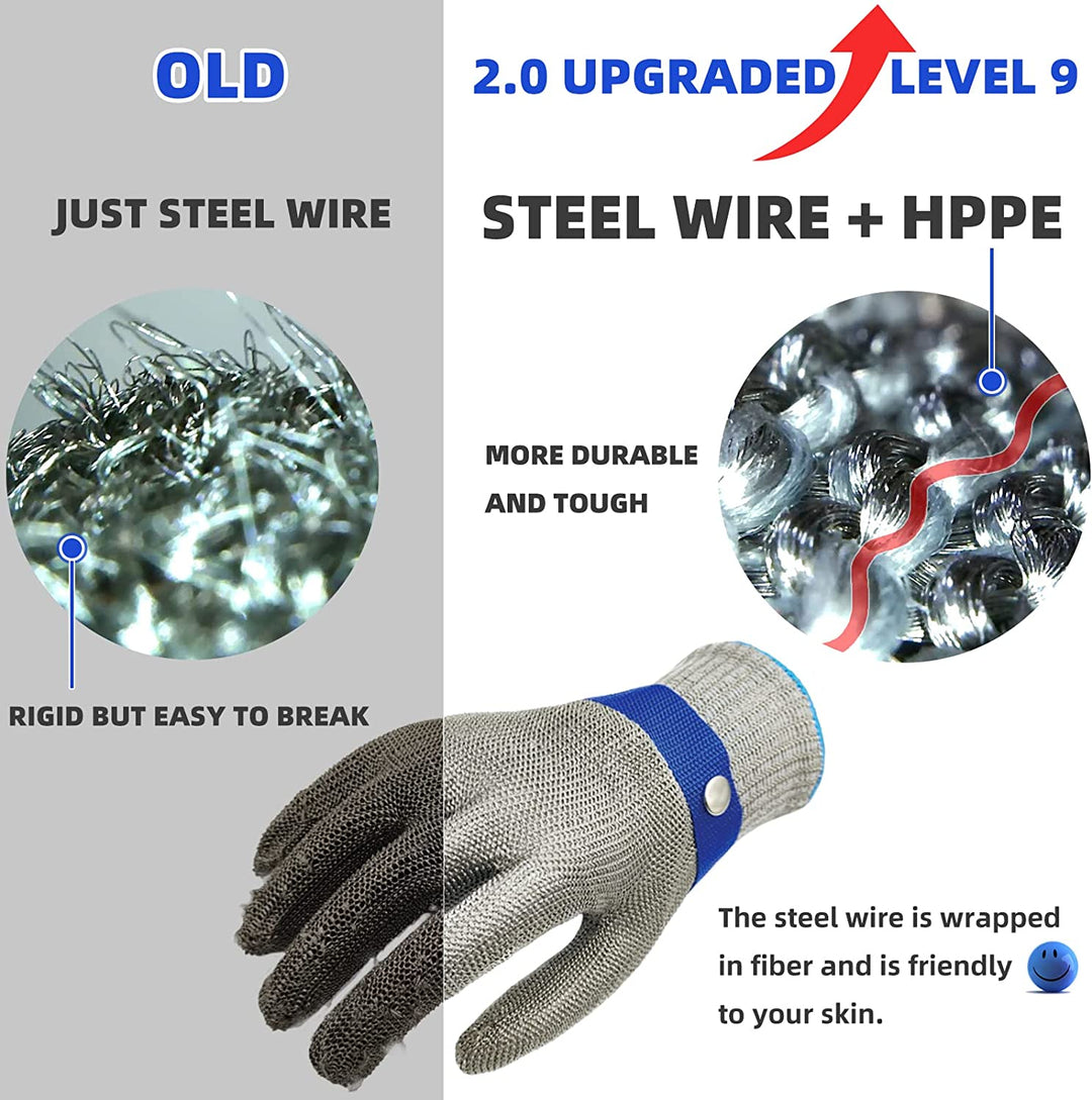 Allsidige håndverkerhansker, kuttbestandige og ergonomiske, perfekte for DIY, industri og hagebruk.