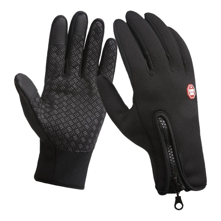 Unisex vannavvisende og vindtette hansker med touchfunksjon, ideelle for vinter, sykling og fritid.