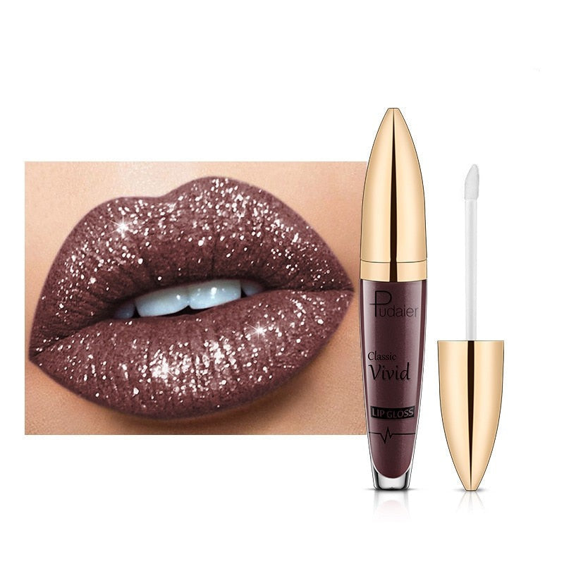 Norsk skjønnhetsprodukt: Glitrende lipgloss for enestående lepper.