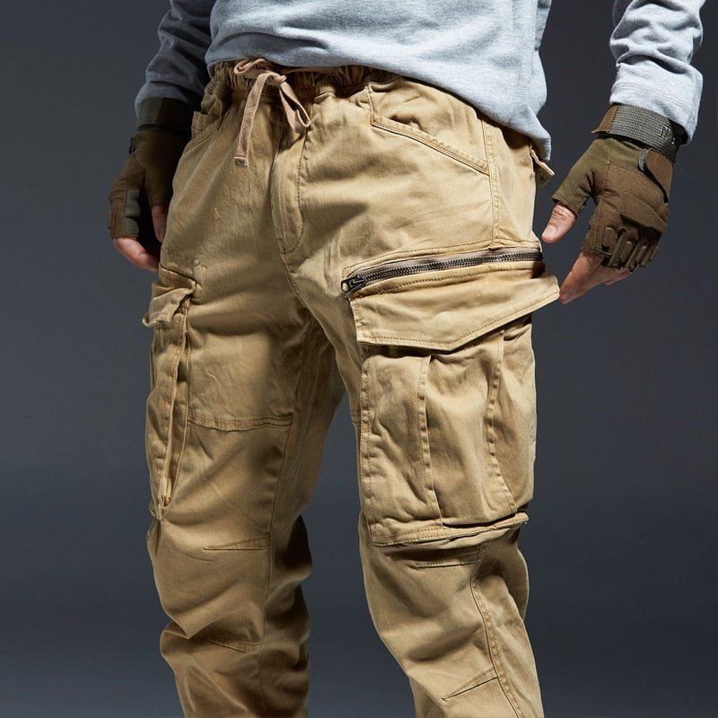 Herre Urban Cargo joggebukse, moderne streetwear stil, perfekt for komfort og hverdagsbruk.